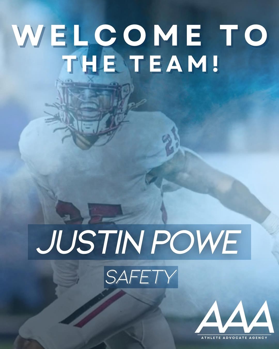 Justin Powe Announces Signing with Athlete Advocate Agency