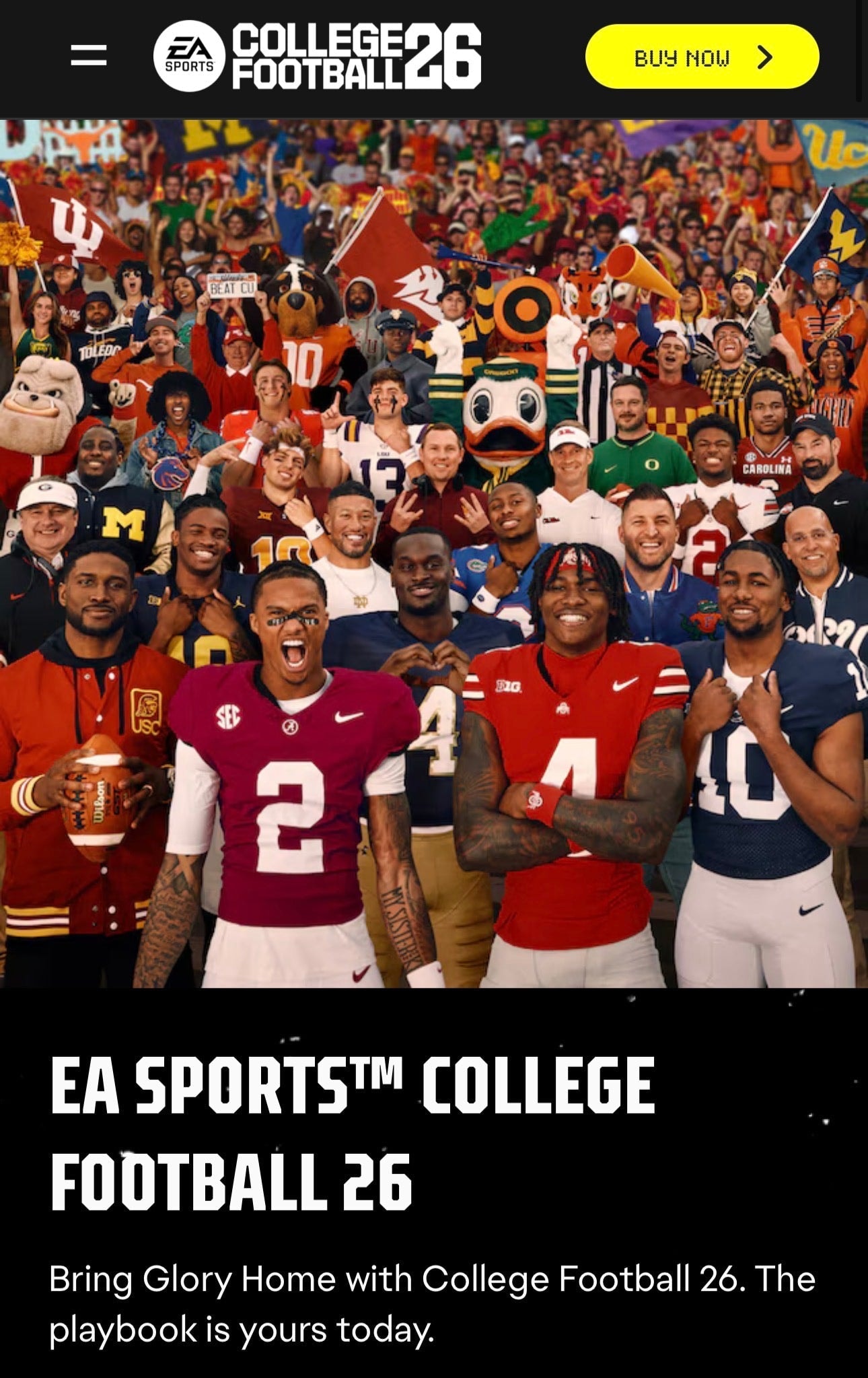 It's Official — From Scholarship Dream to My EA Sports CFB 26 Rating
